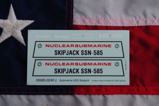 Revell 05065 Submarine USS Skipjack SSN-585 1:230